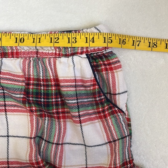 Aerie Women’s Flannel Ruffle Boxer Sleep Shorts Size Medium - Picture 5 of 6